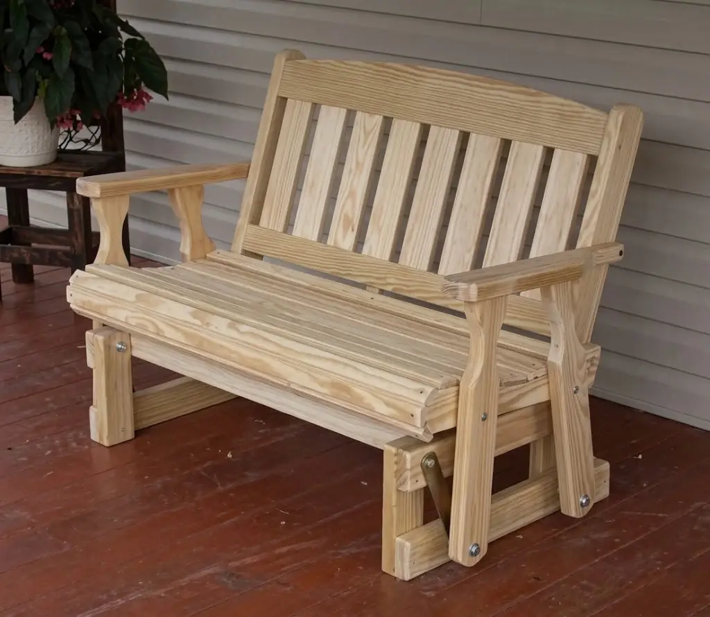 DIY outdoor bench build from 2×4s in 90 minutes
